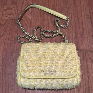 Kate spade tweed purse